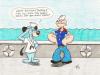 Huckleberry Hound & Popeye